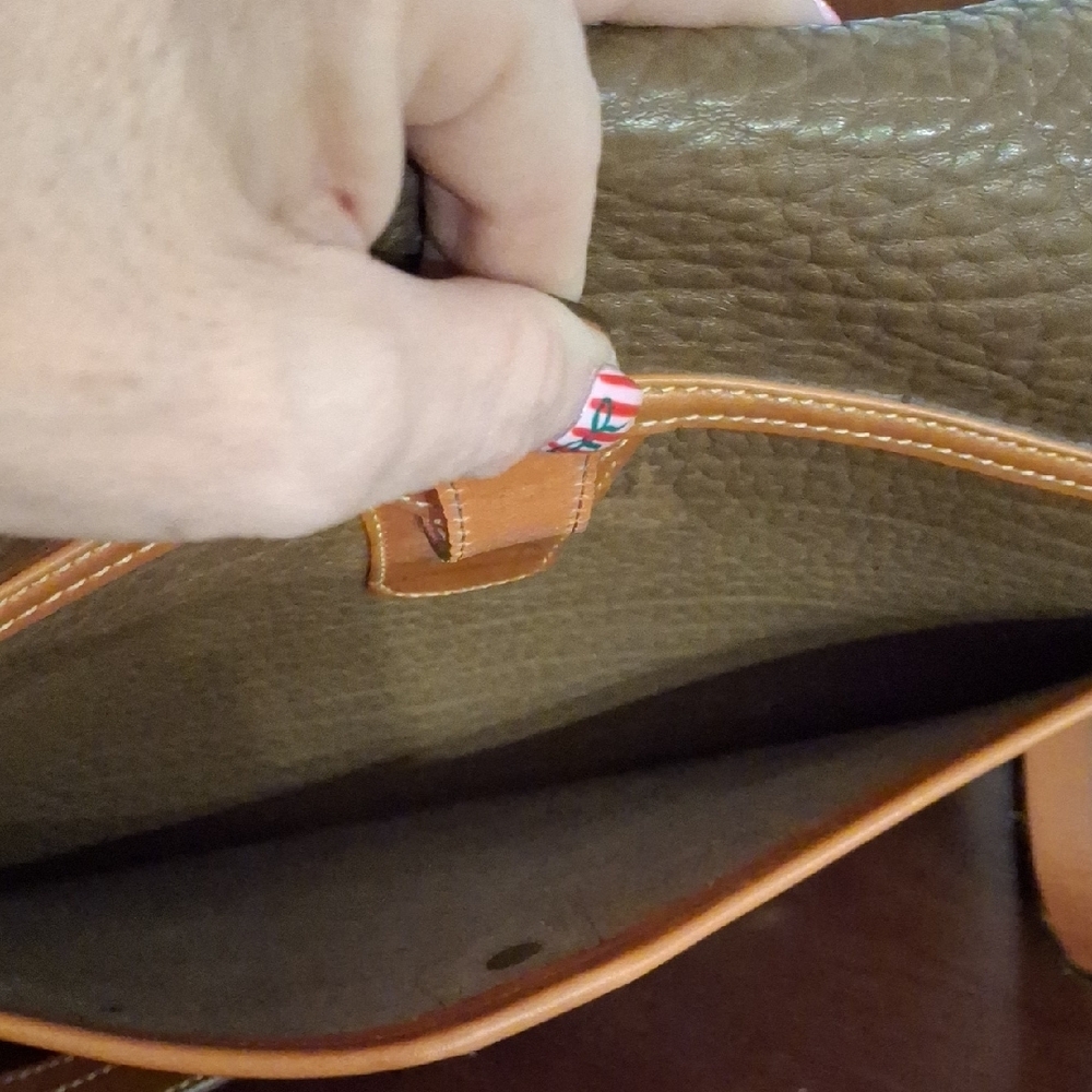 Dooney & Bourke Tan Leather Bag - Picture 13 of 16